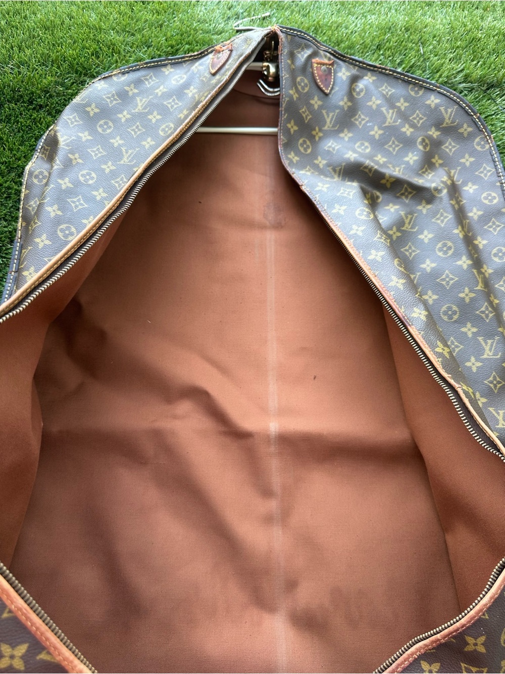 Louis vuitton garment bag 1970’s vintage to repair - Picture 12 of 16
